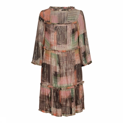 Gustav Frill Dress - Tomato Cafe Latte Gustav Frill Dress - Tomato Cafe Latte